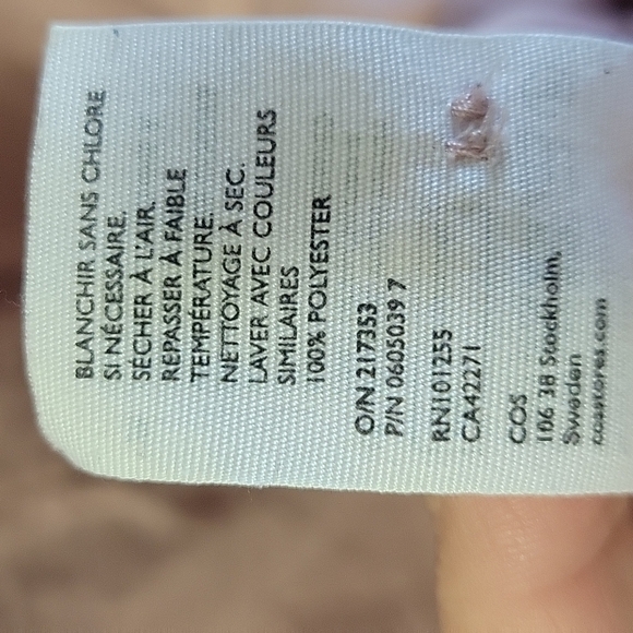 Cos Crinkled Draped Shirt US M - Picture 5 of 7